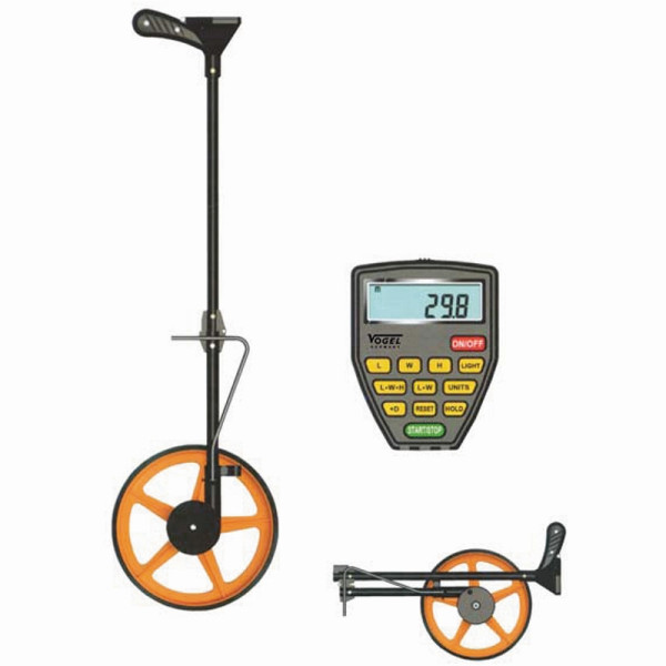 Roue de mesure numérique Vogel Germany, IP51, 999 999 m / 999 999,9 ft, 140210