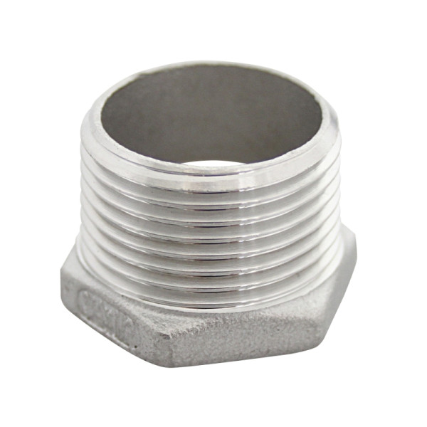 Réducteur Schneider pour tuyau PU, en acier inoxydable 1.4401, 182030
