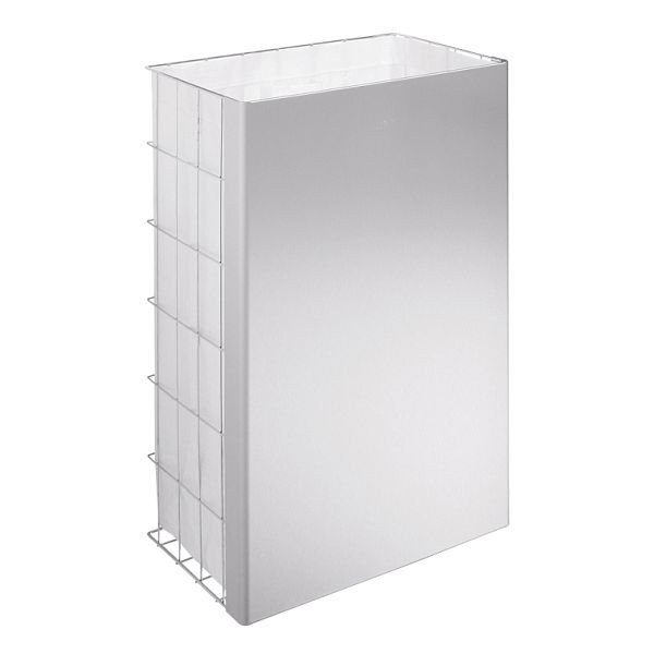 Poubelle Wagner EWAR 60l PP151, sol mat, 727670