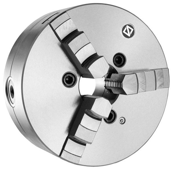MACK 3-Backen-Drehfutter 160 mm, Stahl, DIN 55027-5", einteilige Backen, ZE-8357-165