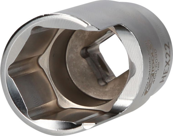 KS Tools Douille de raccord de tuyau coudée spéciale 3/8", 22 mm, 460.5090