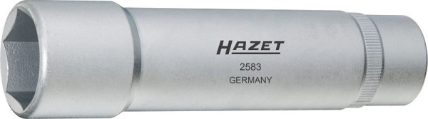 Outil pour roulement de roue Hazet, carré creux 12,5 mm (1/2 pouce), profil hexagonal extérieur, 27 mm, 2583