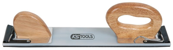 KS Tools Support de papier de verre flexible avec tampon en caoutchouc, 140.3019