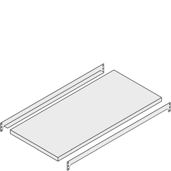 BITO niveau supplémentaire set / étagère 1300x800 droit 100kg galvanisé, C0830-0001