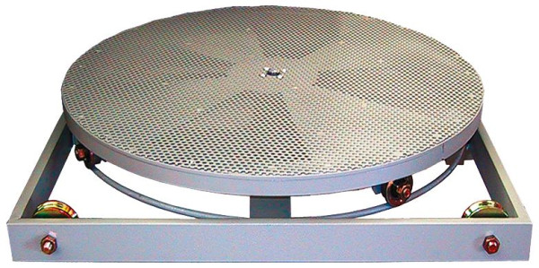 Table à rouleaux ELMAG avec plateau tournant 900 mm, PAL-9TR pour modèle PAL-4XL, 21360