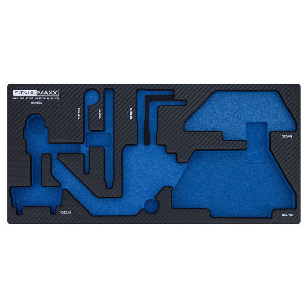 Insert en mousse Stahlmaxx 1/3 comme BMW pour code moteur M40, M51 et autres, XXL-999135S