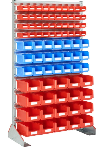 Étagère verticale BITO SR1N à usage unilatéral galvanisé, 13420