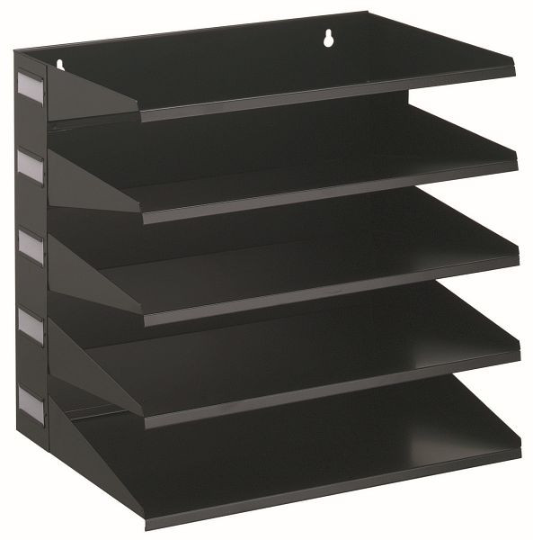 Barre de tri DURABLE, 5 parties, noire, 336001