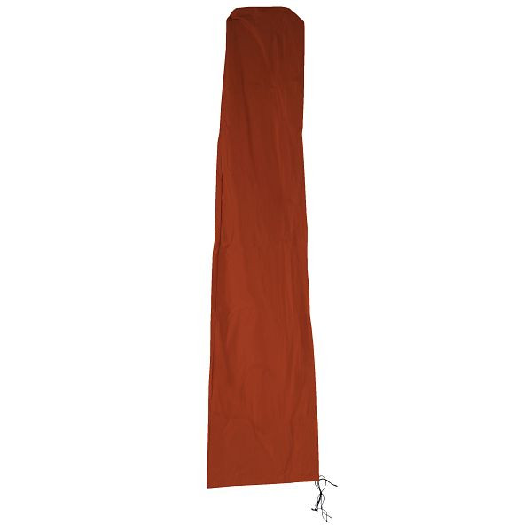 Housse de protection Mendler Meran pour parasol de marché jusqu'à 5m, housse de protection avec fermeture éclair, terre cuite, 45556