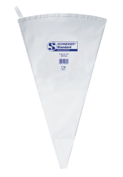 Poche à douille Schneider, 6-55 cm, "Standard" en bleu, soudée, 350176