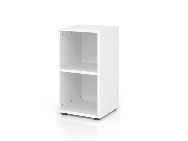 Étagère étroite Hammerbacher 924RE, 2 OH, corps : blanc, 40 x 40 x 74,6 cm (LxPxH), V924RE/W