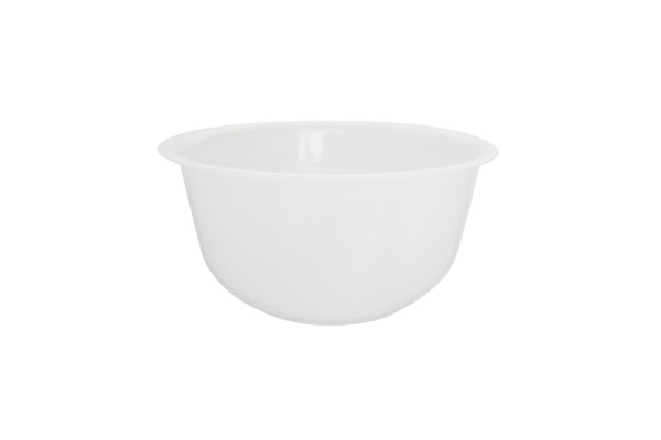 Bol Schneider, capacité 4,5 l, polyéthylène, blanc naturel, diamètre 280 mm, 290020