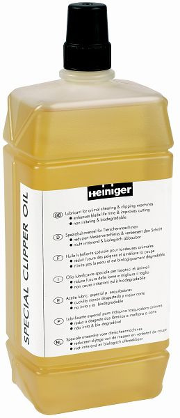 Heiniger Huile de tondeuse Heiniger originale, flacon de recharge 500 ml, 707-102