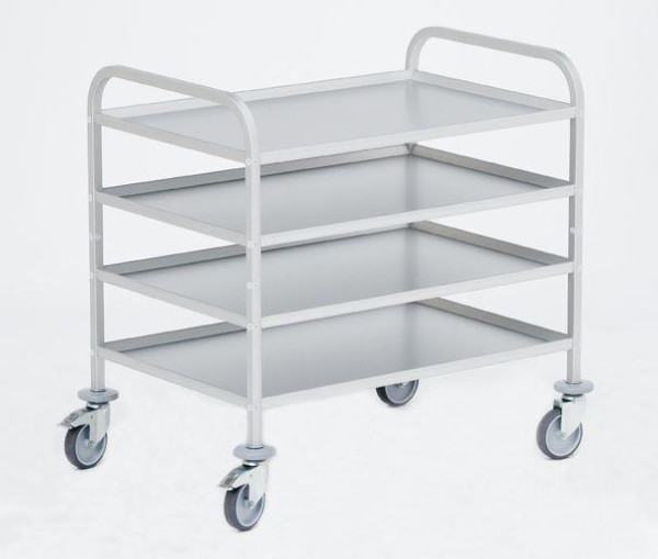 Chariot de service Gmöhling G®-SERV E 9502 / 4 A, aluminium, 223950204