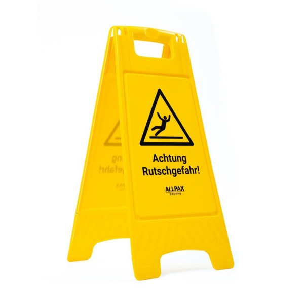 ALLPAX STOPPO panneau d'avertissement risque de glissade, 10012318