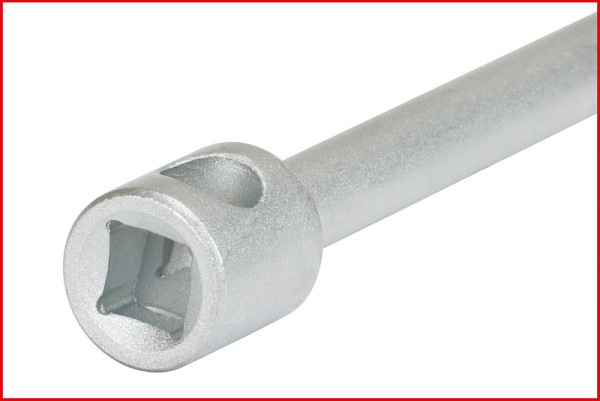 KS Tools Douille pour bougie d'allumage 3/8" avec joint, longue, 16 mm, 517.1192