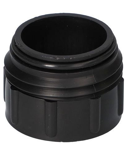 Adaptateur de filetage spécial DENIOS SG 3 de 2" fin à 2" grossier Mauser Viton (A), noir, 171-733