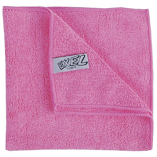 Chiffons microfibre Jantex rouge, UE: 5 pièces, DN840