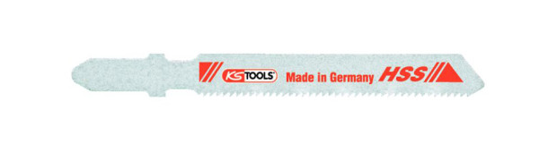 Lame de scie sauteuse KS Tools, HSS, 75 mm, 0,9 mm, T118A, lot de 5, 129.3111