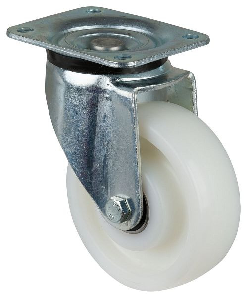 Roulette robuste BS Wheels, largeur de roue 50 mm, Ø roue 150 mm, capacité de charge 700 kg, bande de roulement/corps de roue en plastique, roulements à billes, L600.B15.150