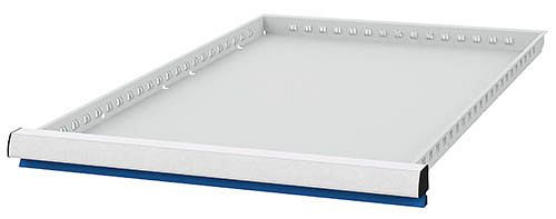 Tiroir Bedrunka+Hirth, rails inclus, R 18-24, hauteur de panneau 50 mm, capacité de charge 70 kg, dimensions en mm (LxPxH) : 450 x 600 x 50, 60.50.050V07