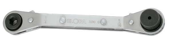 Clé à cliquet ELORA, coudée, 3090G, 3090000102000