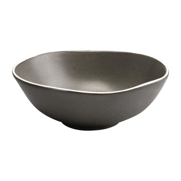 OLYMPIA Chia bols profonds gris 21cm, UE: 6 pièces, DR816