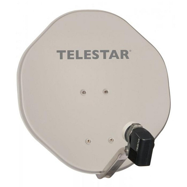 TELETAR ALURAPID 45 Antenne parabolique Twin LNB, beige, 5102502-AB