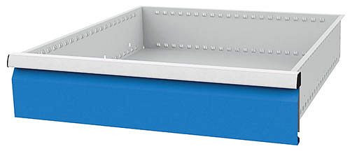 Tiroir Bedrunka+Hirth, rails inclus, R 24-24, hauteur du panneau 150 mm, capacité de charge 100 kg, dimensions en mm (LxPxH) : 600 x 600 x 150, 60.70.150V10