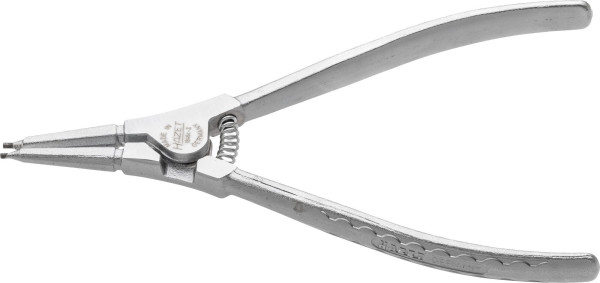 Pince Hazet pour circlips, standard : DIN 5254 forme A, surface : chromée, pointe gris acier, longueur : 180 mm, 1846C-2