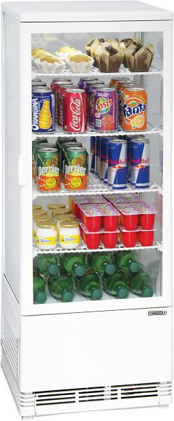 Vitrine réfrigérée Casselin 98L - blanche, CVR98LB