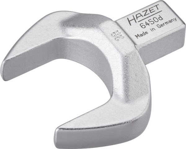 Clé à fourche insérable Hazet, carré insérable 14 x 18 mm, profil hexagonal extérieur, 38 mm, 6450D-38