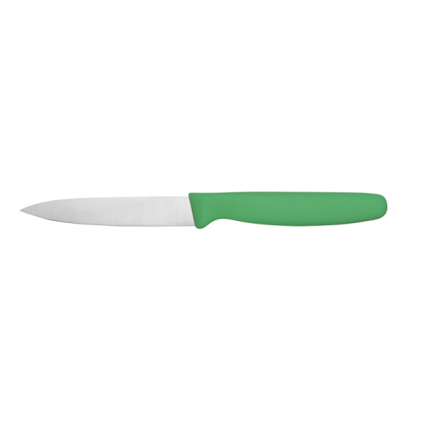 Couteau à légumes Schneider, manche vert 10 cm, 260863