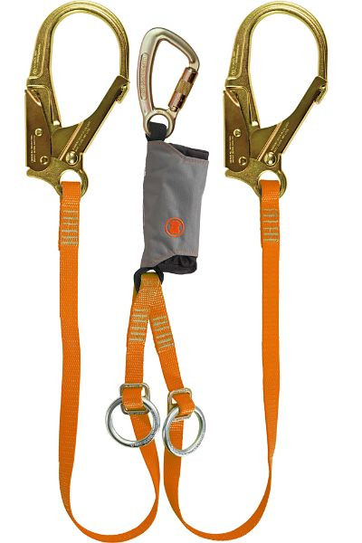 Skylotec Y-TIE BACK, orange avec anneau SKYSAFE PRO TIE BACK, FS 64 ALU GR / KOBRA AL TRI, L-0572-1