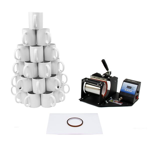 Presse à tasses PixMax et 72 tasses dans un ensemble, 10150