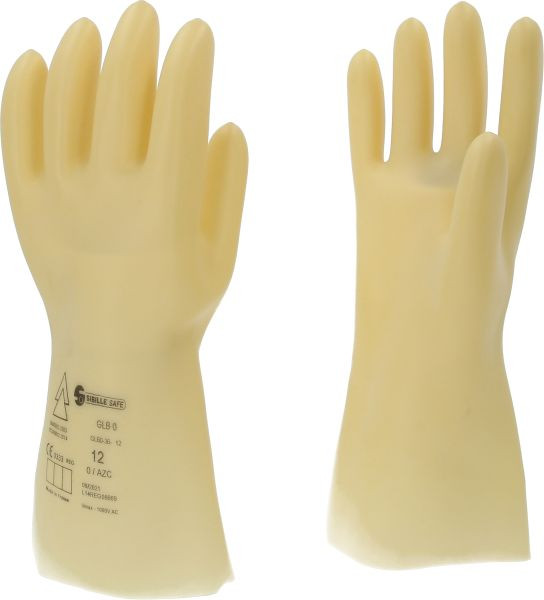 KS Tools Gant de protection pour électricien avec isolation de protection, taille 12, classe 0, blanc, 117.0053