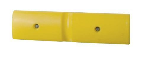 Profilé de protection murale DENIOS 500, en polyéthylène (PE), jaune, 500 x 50 mm, jeu = 2 pièces