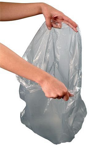 Sacs poubelle DENIOS en polyéthylène basse pression (PE), 30 l, UE : 2000 pièces, gris, 165-471