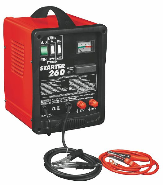 Chargeur de voiture Helvi Chargeur d'atelier 12V 24V 18A 20252