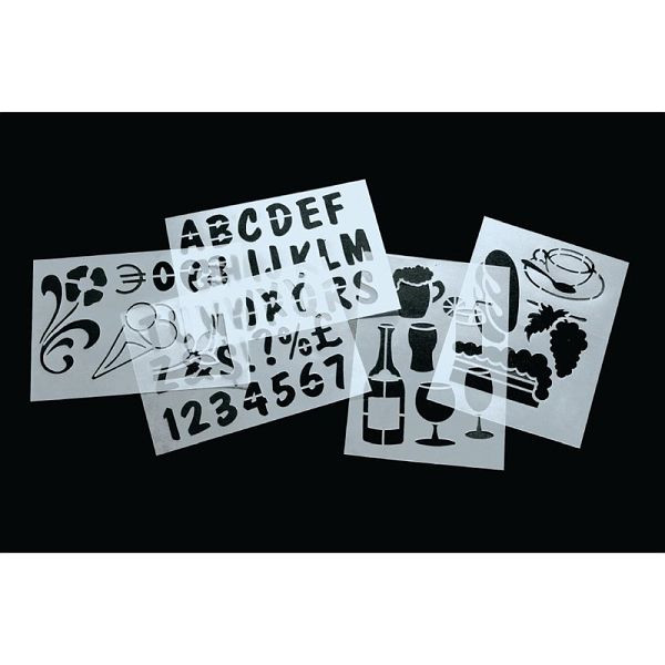Set de pochoirs Securit, E287