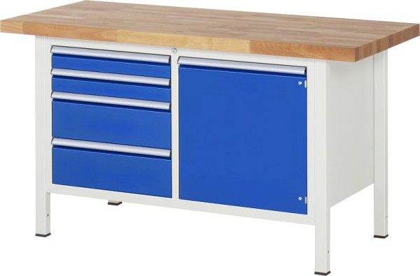 Etabli RAU série 8000 - modèle 8470, L1500 x P700 x H840-1040 mm, 13-8470A2-157B4H.11