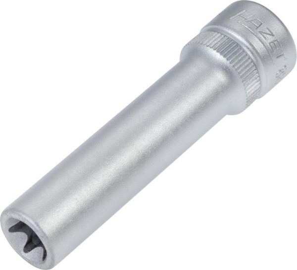 Insert pour clé à douille Hazet TORX®, carré creux 10 mm (3/8 pouce), profil extérieur TORX®, E10, version longue, 880LG-E10