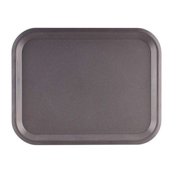Plateau de service nordique Roltex gris foncé 43 x 33cm, DR877