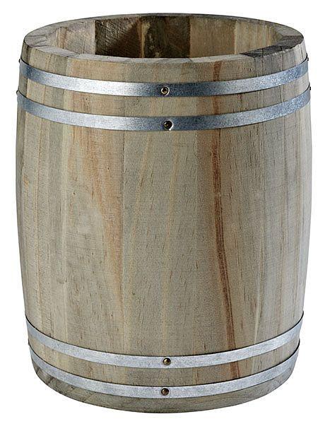 Boîte à couverts APS, Ø 11,5 cm, hauteur : 14 cm, bois, -COUNTRY STYLE-, 11931