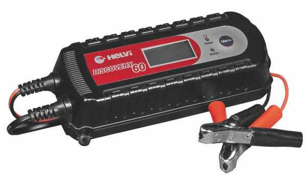 Chargeur de voiture Helvi 6/12 V 4 A, 20264