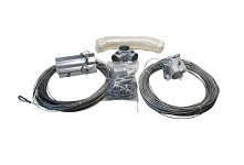 Kit de mât d'énergie éolienne Primus Air 45' haubané (14 m), 102574