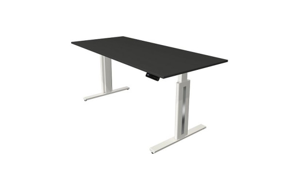 Kerkmann Move 3 Fresh table assis/debout, L 1800 x P 800 mm, réglable en hauteur électriquement de 720 à 1200 mm, anthracite, 10185313