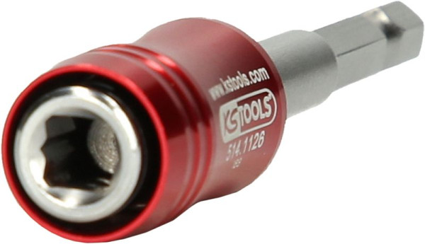 KS Tools Porte-embout à changement rapide 1/4" 2en1, 514.1126