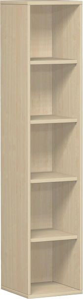Étagère geramöbel, 4 étagères décoratives, 400x425x1920, érable, N-10R504-A