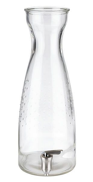 Verre APS avec robinet, Ø 15,5 cm, hauteur : 42 cm, récipient en verre, 4,5 litres, 10422